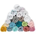 Miniatyrbild 5 av 6: Draps housse 70x140 cm x2 pcs Björn / Blå - draps housse baby i bomull