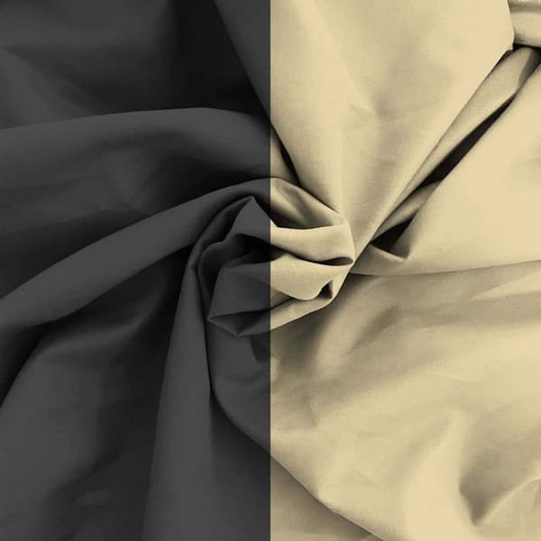 Elegant - TR51Panna/Grigio Scuro-2 Piaz 260x270 - Italienskt Sänglinne Sommaröverkast 260 x 270 cm Hasselnöt/Grå