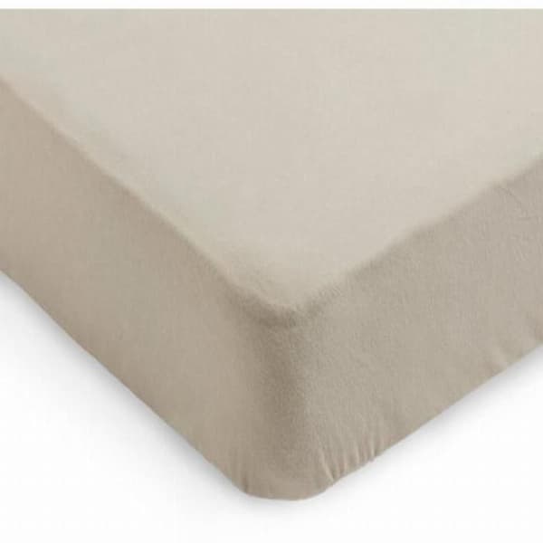 Lakan i jersey för babysäng - JOLLEIN - Nougat - 100% bomull - 60x120 cm - Babysäng