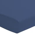 Miniatyrbild 1 av 4: Drap housse - HOME LINGE PASSION - 180x200 cm - 100% bomull - Bonnet 25 cm - Blå