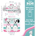 Miniatyrbild 5 av 5: 101 Dalmatiner Babybäddset - Disney - Påslakan i bomull - 100 x 135 cm - Rosa