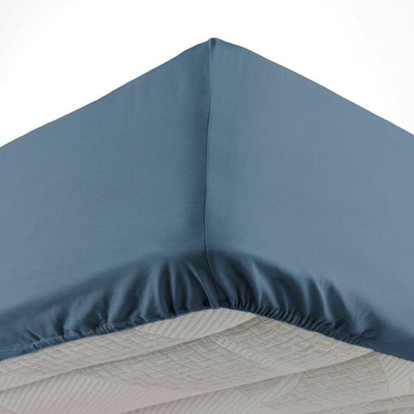 Drap Housse - Oscar - 140x190 cm - Mikrofiber - Mörknatt - Resår 30 cm