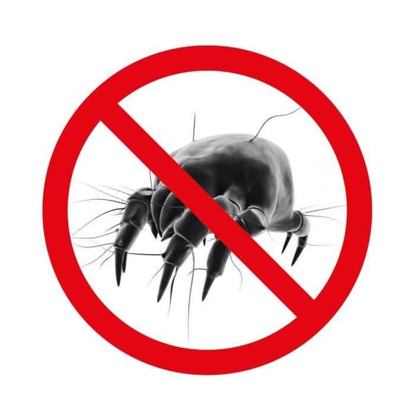 Allergosystem Anti-mite påslakan för spjälsäng/vagga, 100 x 140 cm - 015100140S
