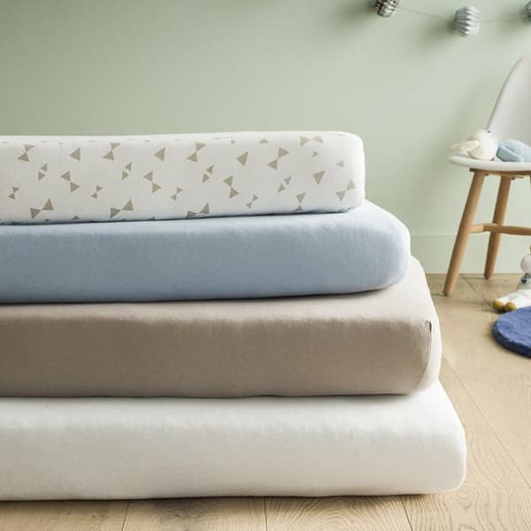 BABYCALIN Lakan 60x120 cm taupe