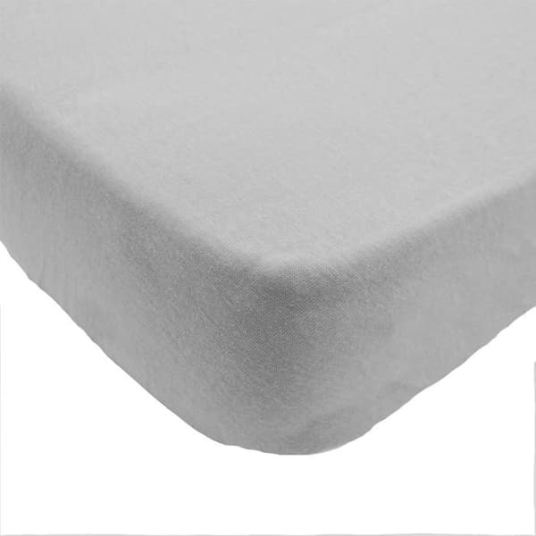 BABYCALIN Grå tröja babyanpassat lakan 70 x 140 cm 130gr / m²