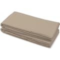 Miniatyrbild 1 av 3: Platt lakan 100% Bomull 57 trådar 240x300 cm Beige