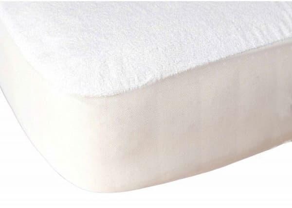 PRAKTISKT BABYSÄNGLINNEKAT: 3 40x80 VITA BOMULLSLAKAN + 2 VADER, 40X80 MADRASSSKYDD FÖR BABYVAGGA 100% BOMULL
