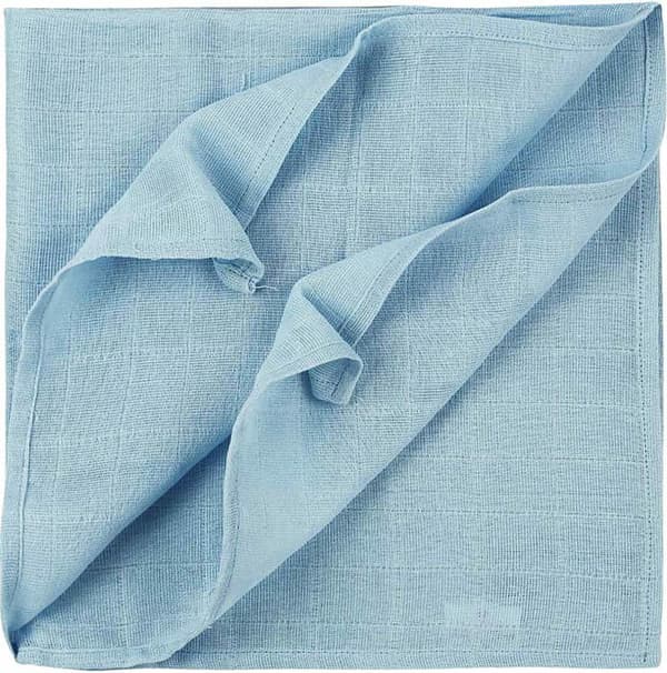 Dudu n girlie - B00SXGOD38 - Dudu N gjutna lakan i 100 % bomull för babysäng, 72 cm x 72 cm, 3 stycken, blå