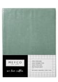 Miniatyrbild 2 av 4: Drap-housse berceau - Meyco - 563022 - 100% bomull - Grå sten - 40x80/90 cm