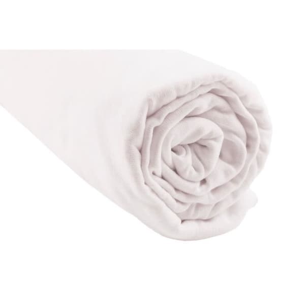 Lakan - EASY DORT - 70x140 cm - 100% ekologisk bomull - Set om 3 - Hasselnöt, vit, ecru färger