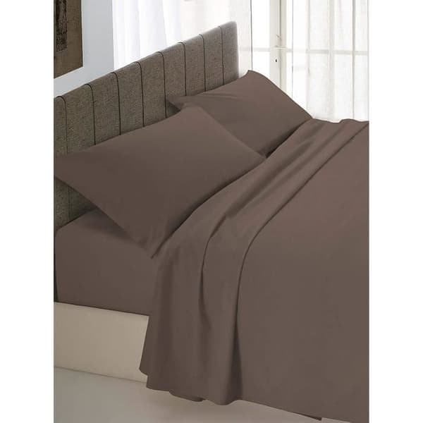 Colormax Sängkläder MAXCOLOR Mörkbrun - 8054242759334