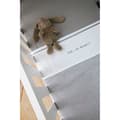 Miniatyrbild 4 av 5: Meyco Baby Uni spjälsängsskydd - paket om 2 - jersey - grå - 60x120cm