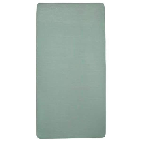 Meyco Baby Uni drap-housse lit junior - jersey - stengrön - 70x140/150cm
