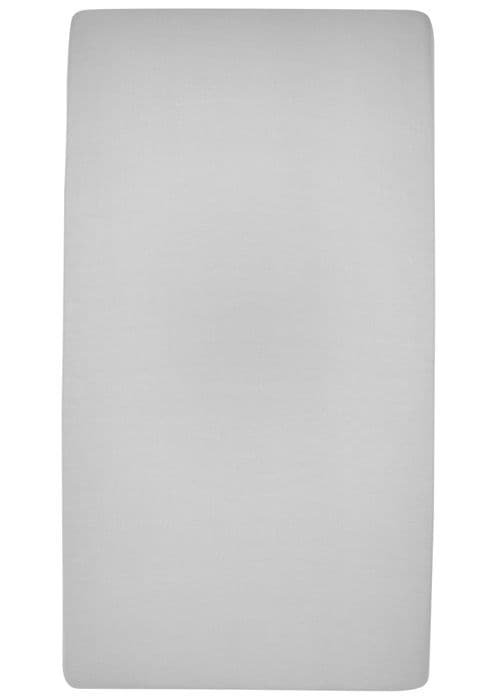 Meyco Baby Uni drap-housse lit junior - jersey - ljusgrå - 70x140/150cm