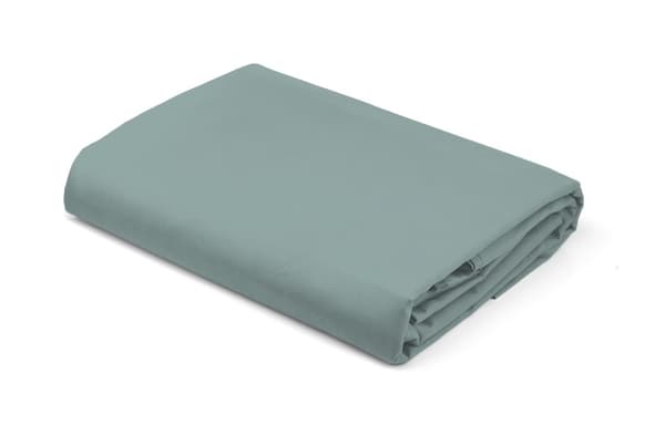 Satinlagen 160x200 flad uden elastik Mint
