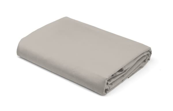 Satinlagen 220x200 flad uden elastik Beige