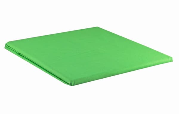 Vaaleanvihreä pellavalakana 160x200 100% puuvillaa