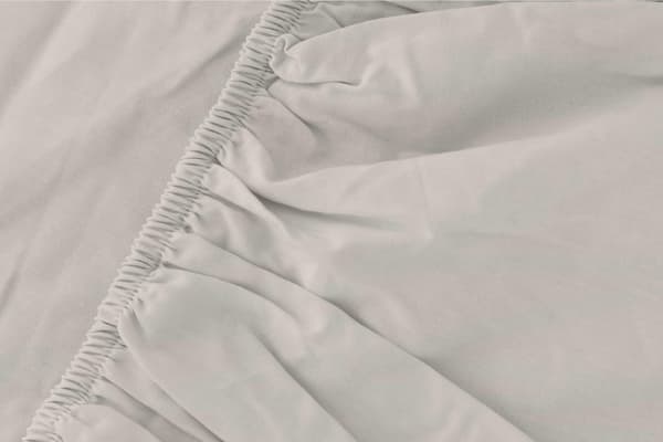Muotoonommeltu lakana Satiini 90x200 Mikrokuitu beige