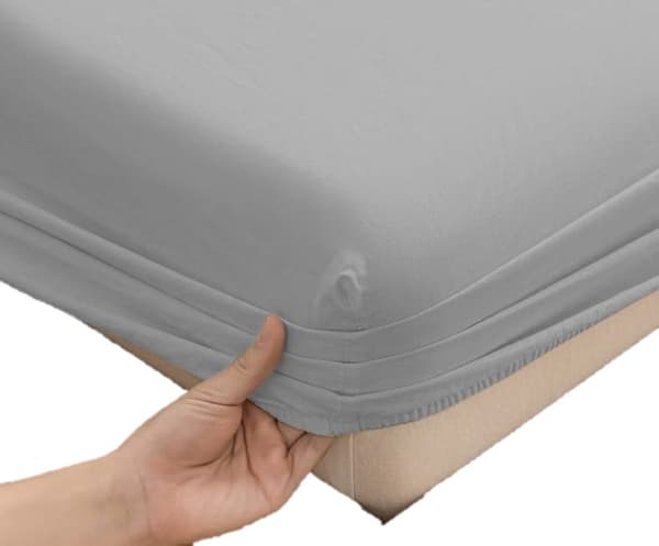 Jerseylakan 90x200 Ljusgrå