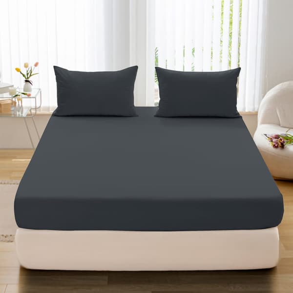 Jerseylakan 160x200 Mörkgrå