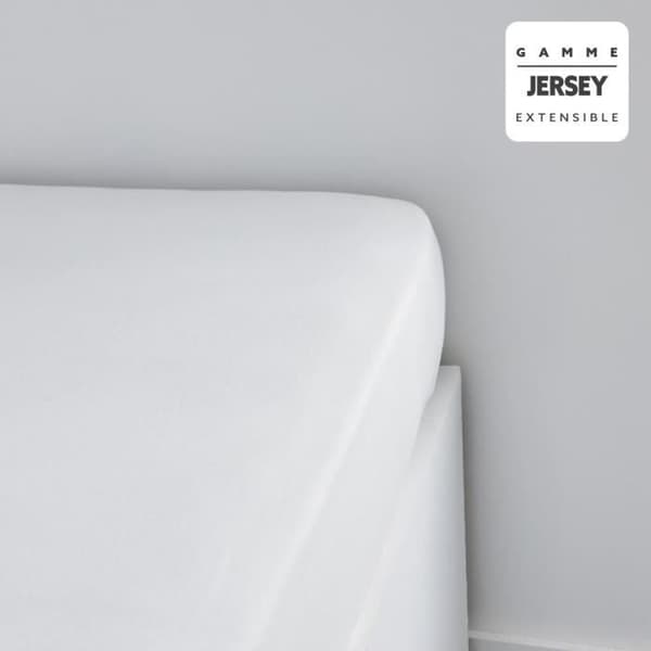 TODAY Essential -muotoonommeltu lakana - 90 x 190+25 cm - 1 hengelle - 100 % puuvillaa - Liitu