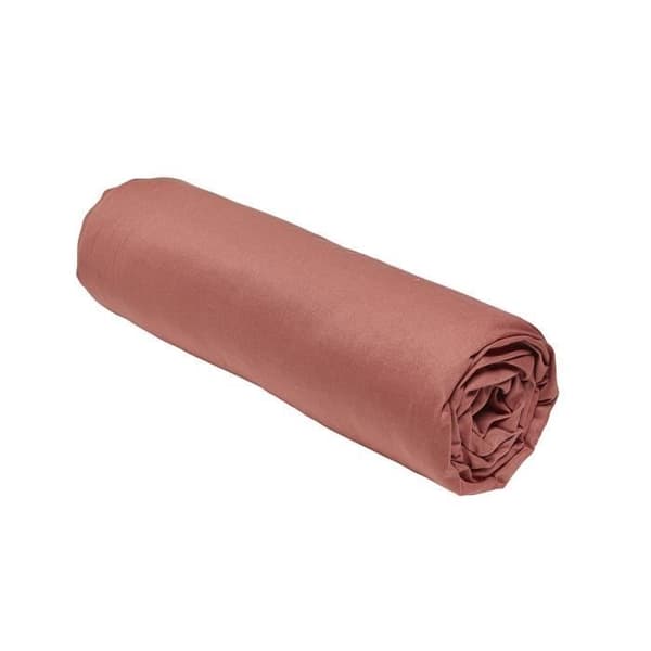Viktigt idag Mangold - 140 x 200+30 cm - 2 personer - 100% Una-bomull - Terrakotta