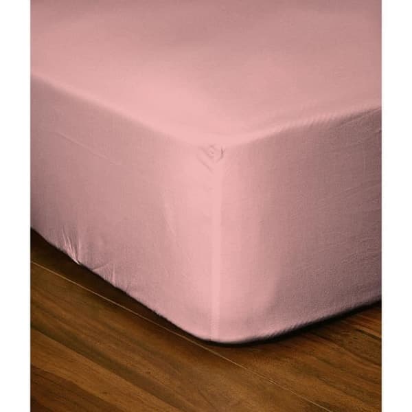 Dra-på-lakan - LOVELY HOME - LH71623 - 180x200+35 cm - Rosa