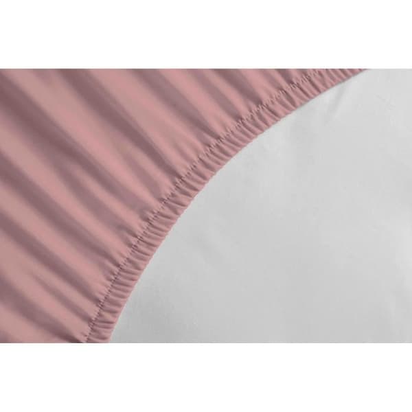 Dra-på-lakan - LOVELY HOME - LH71623 - 180x200+35 cm - Rosa