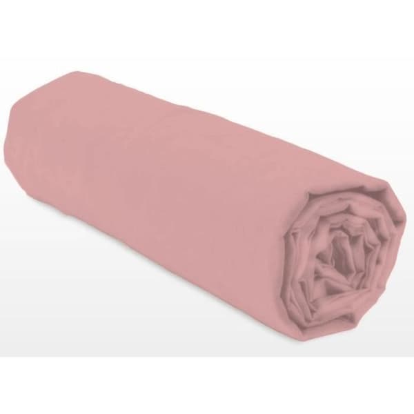 Dra-på-lakan - LOVELY HOME - LH71623 - 180x200+35 cm - Rosa