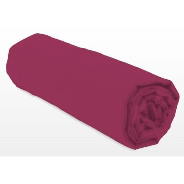 Dra-på-lakan - LOVELY HOME - LH71614 - 180x200+25 cm - Fuchsia