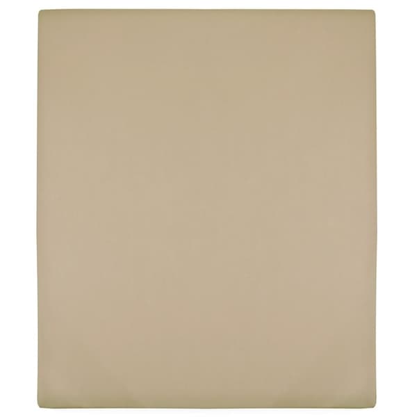 Dra-på-lakan jersey 2 st taupe 140x200 cm bomull