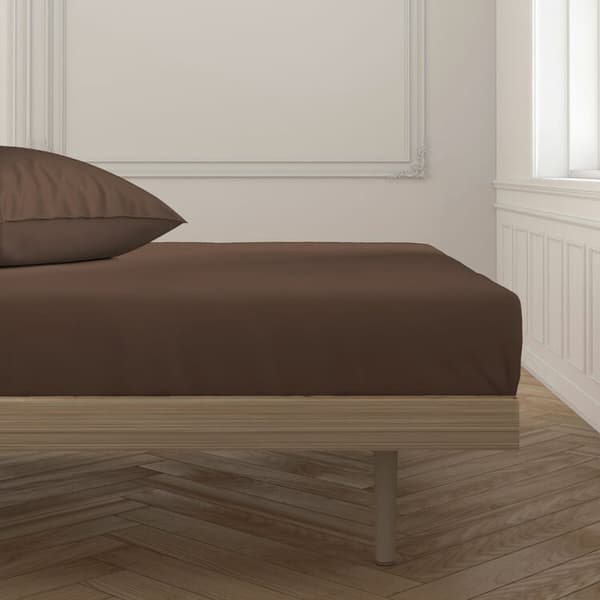 Inpassat underlakan Happy Home Mix Colors Brun Säng 80