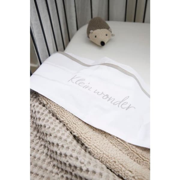 Meyco Baby Uni drap-housse berceau - jersey - vit - 40x80/90cm