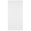 Miniatyrbild 2 av 2: Meyco Baby Uni molton stretch drap-housse för spjälsäng - vit - 60x120cm