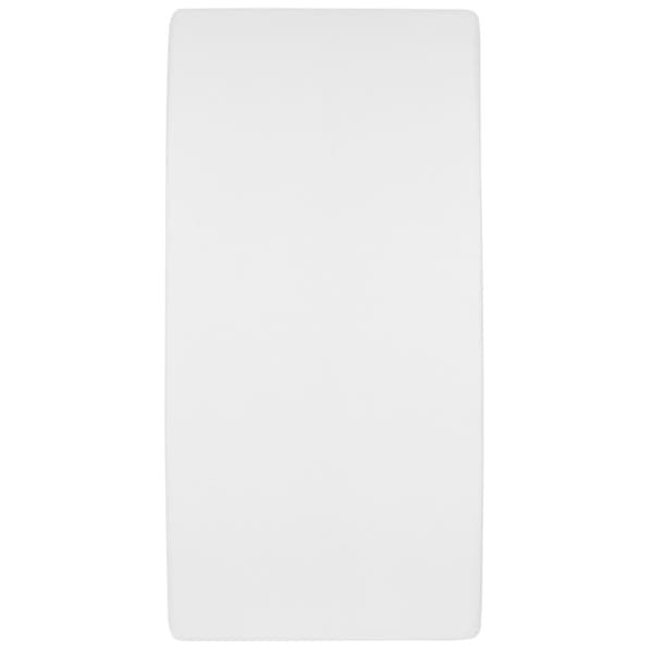 Meyco Baby Uni molton stretch drap-housse för spjälsäng - vit - 60x120cm