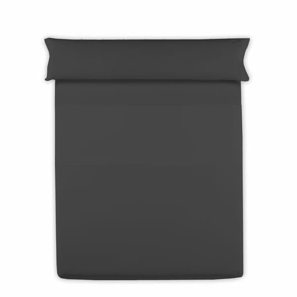Överlakan Hosteline Mixcolors Svart Säng 120