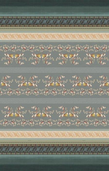 Sängkast - boutis - Bassetti överkast - 9324009 - Orosei G1 Scarf i Grå Mako Cotton Satin 180 x 270 cm