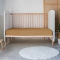 Miniatyrbild 2 av 4: Drap housse - P'TIT DODO - 70 x 140 cm - Jersey - Karamell