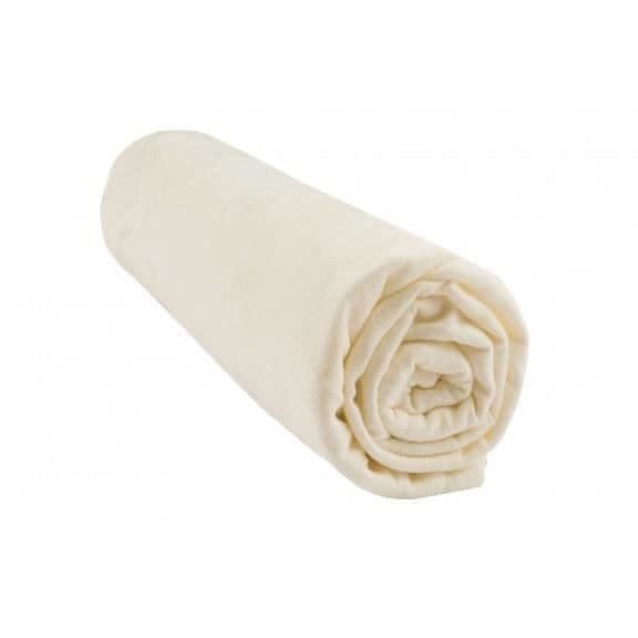 Drap housse - EASY DORT - 90x190 / 90x200 cm - Ekologisk bomull - Ecru - Maskintvättbar