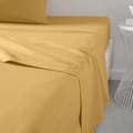 Miniatyrbild 4 av 4: Flat Sheet Today - 120795 - Essential - Platt lakan för 2 personer 240X300 cm Vanlig bomullsgul