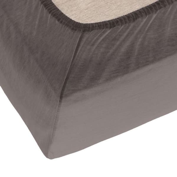 Drap housse Dymo DRAP DE LIT POLYCOTON 120X200+25CM GRÅ638
