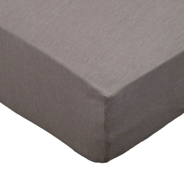 Drap housse Dymo DRAP DE LIT POLYCOTON 120X200+25CM GRÅ638