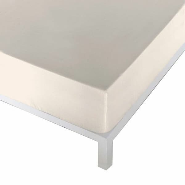 Inpassat underlakan Naturals Beige - UK liten super-king-size-säng (170 x 200 cm)