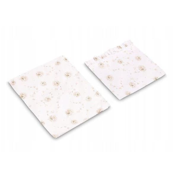 Parure av sängkläder Sensillo PARURE DE LIT 2 DELAR DANLIGHTS BEIGE 100X135 CM