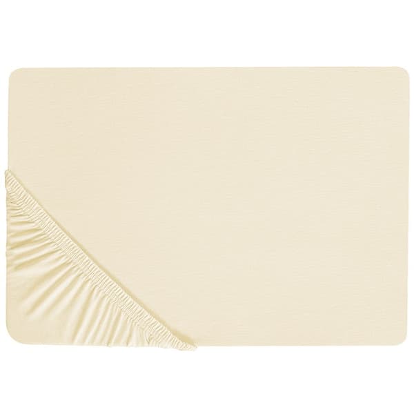 Sengetøj JANBU Bomuld 140x200 cm Beige Lumarko!