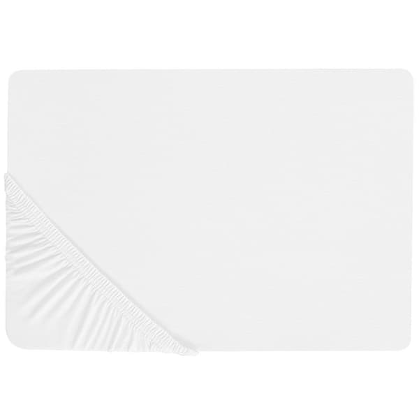 Sengetøj JANBU Bomuld 140x200 cm Hvid Lumarko!