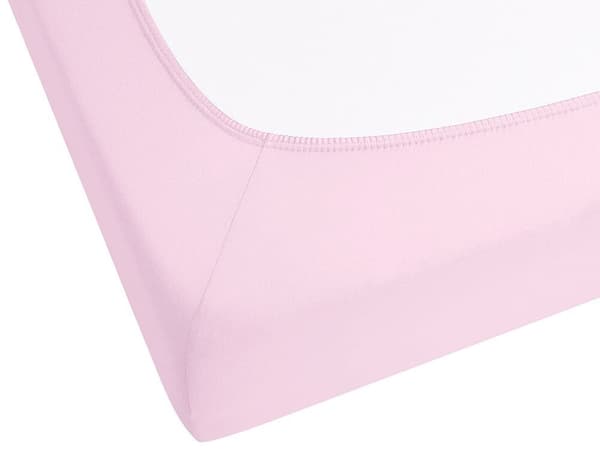 Dra-på-lakan JANBU Bomull 160x200 cm Pastellrosa Lumarko!