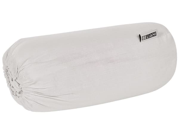 Bomullslakan 200 x 200 cm ljusgrått JANBU Lumarko!