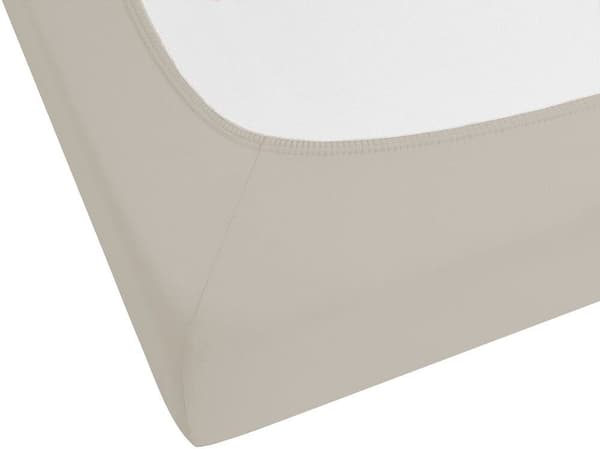 Bomuldslagner 160 x 200 cm beige-grå JANBU Lumarko!