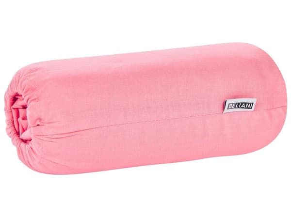 Bomuldslagen 200 x 200 cm koral JANBU Lumarko!